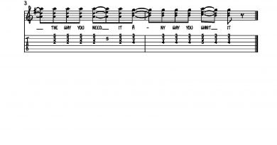 HarmonyTabs-Journey-Any Way You Want It