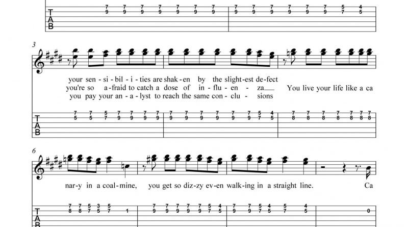 HarmonyTabs - Police, The - Canary In A Coalmine
