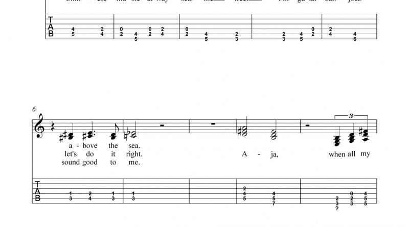 HarmonyTabs - Steely Dan - Aja