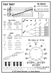 music cheat sheet in Pocket-Sized Manuscript Paper Notebook (4"x6")
