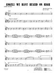 sample page for Angels We Have Heard On High (SATB Sax Quartet) Soprano Sax sheet music