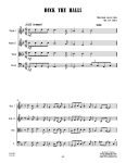 sample page for Deck The Halls (String Quartet) - Jeff Bratz sheet music