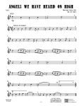 sample page for Angels We Have Heard On High (Wind Quartet) Flute sheet music