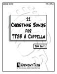 11 Christmas Songs For TTBB A Cappella - Cover