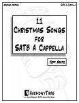 Cover page for 11 Christmas Songs for SATB A Cappella: Second Edition