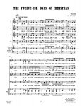sample page for The Twelve-ish Days Of Christmas (SATB A Cappella) sheet music