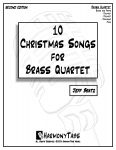 cover page for 10 Christmas Songs For Brass Quartet: Second Edition